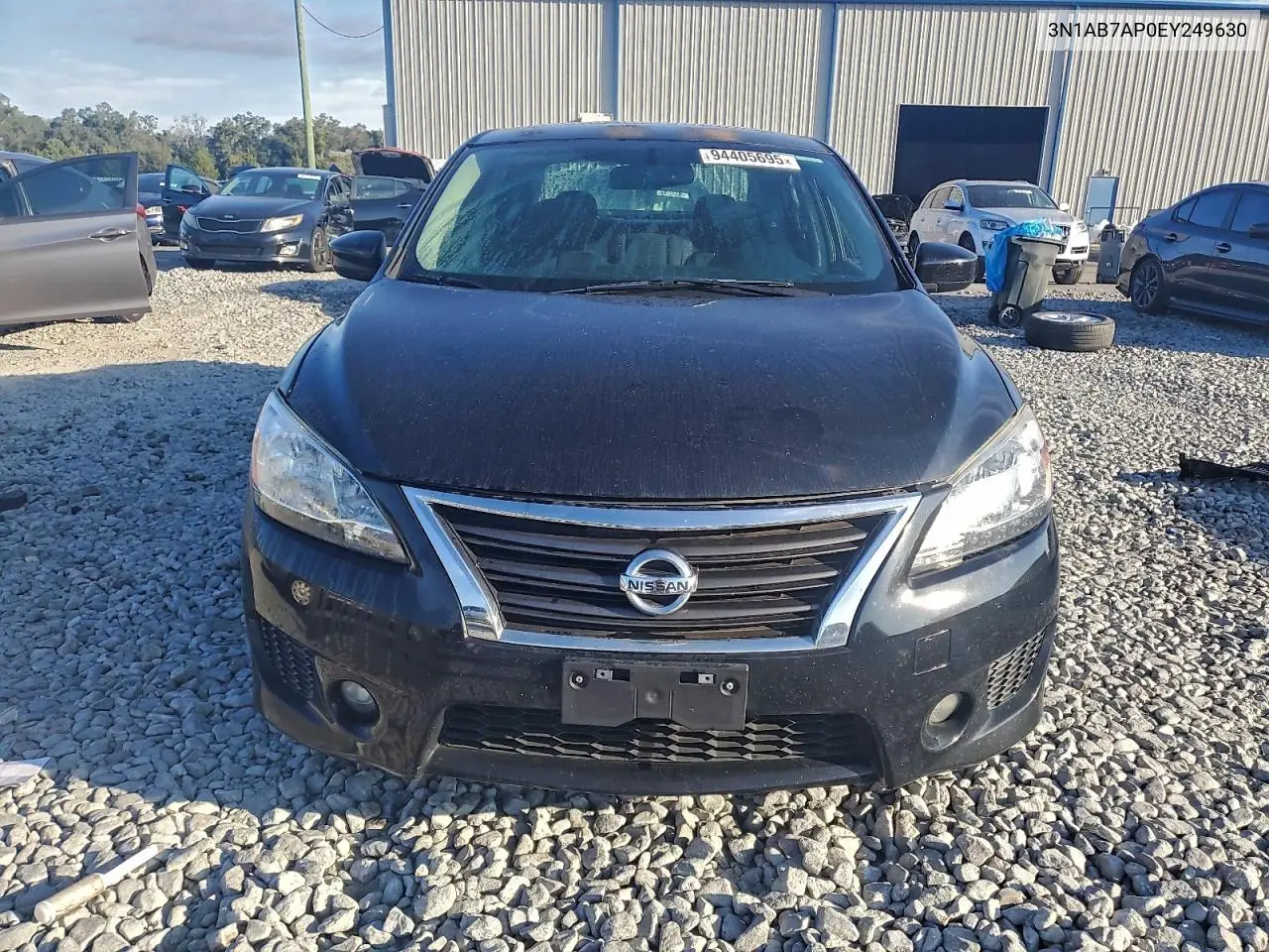 3N1AB7AP0EY249630 2014 Nissan Sentra S