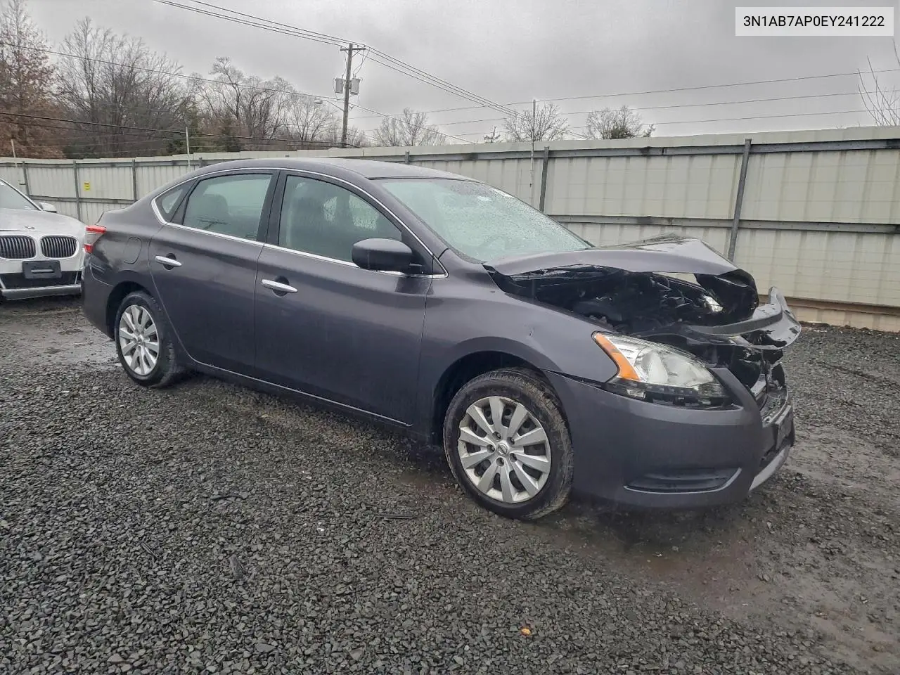 3N1AB7AP0EY241222 2014 Nissan Sentra S