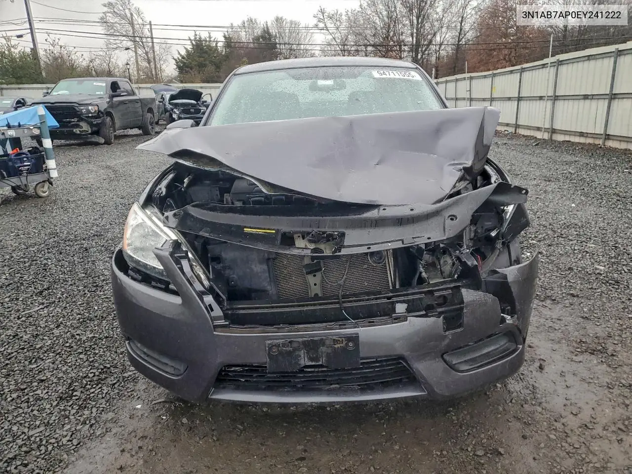 3N1AB7AP0EY241222 2014 Nissan Sentra S