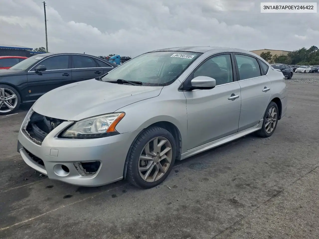 3N1AB7AP0EY246422 2014 Nissan Sentra S