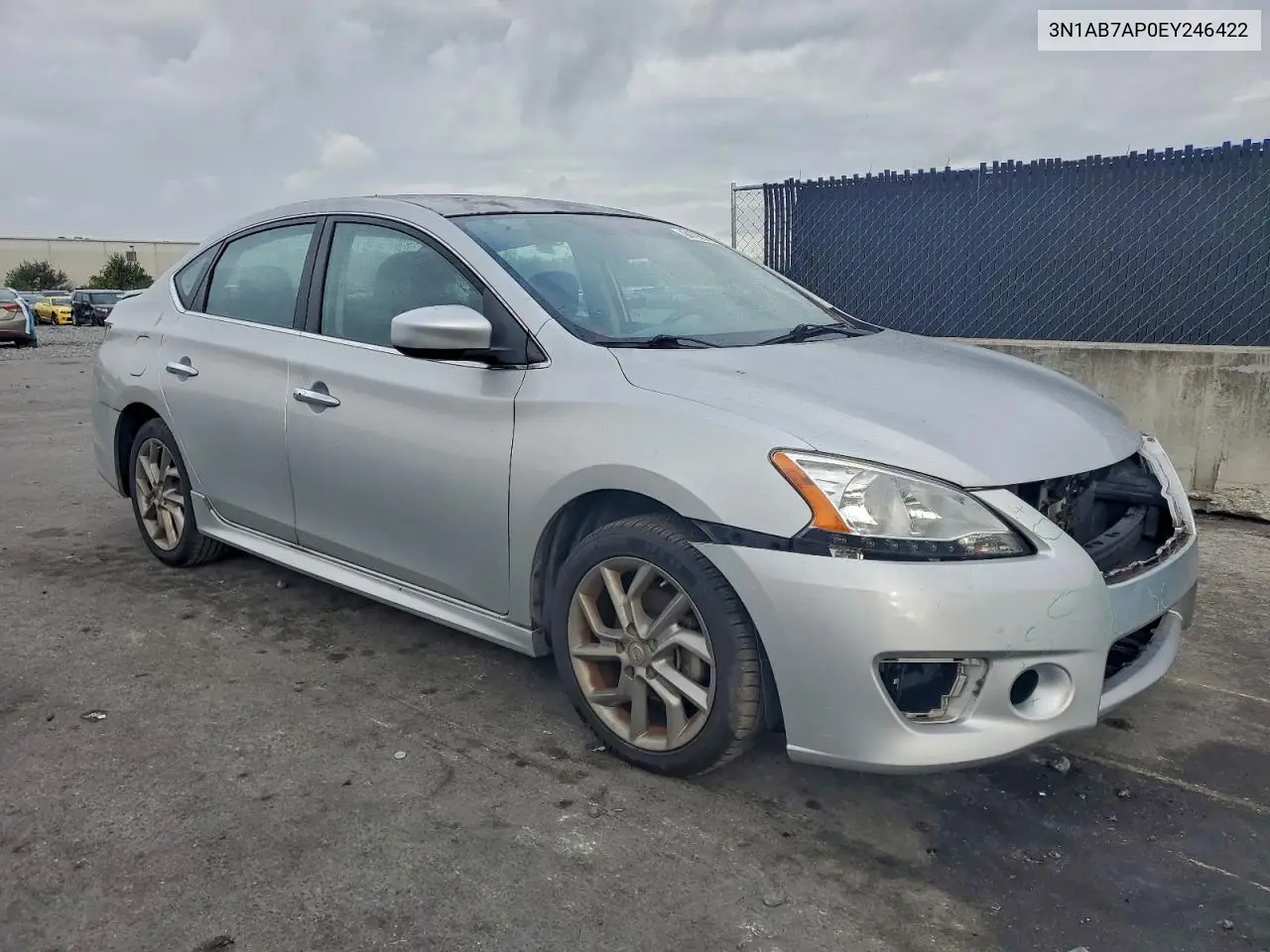 3N1AB7AP0EY246422 2014 Nissan Sentra S