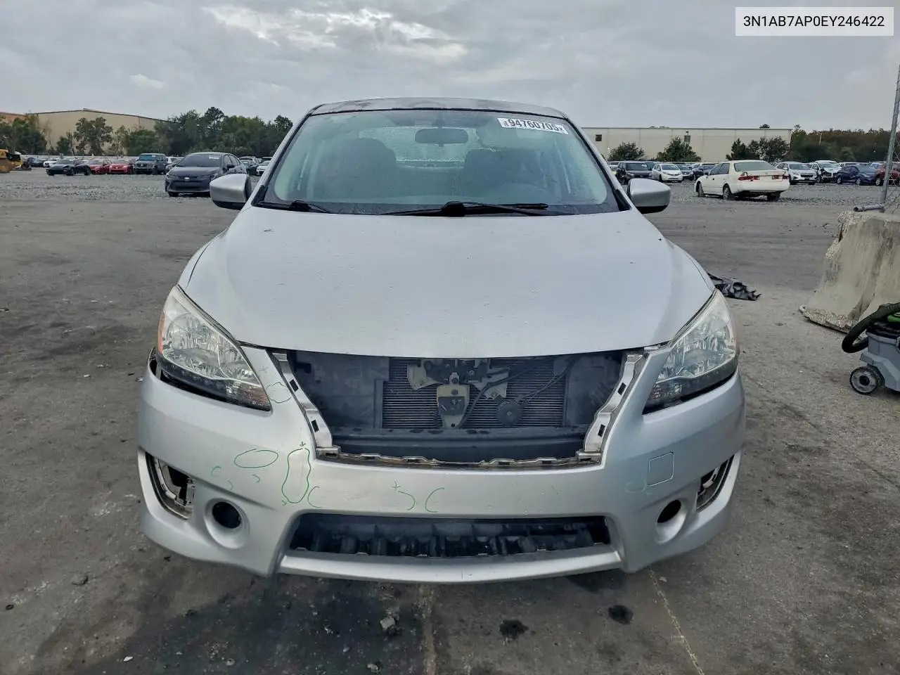 3N1AB7AP0EY246422 2014 Nissan Sentra S
