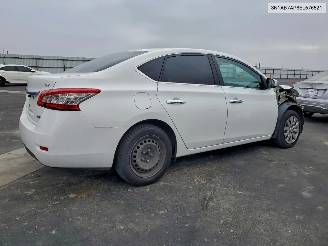 3N1AB7AP8EL676521 2014 Nissan Sentra S