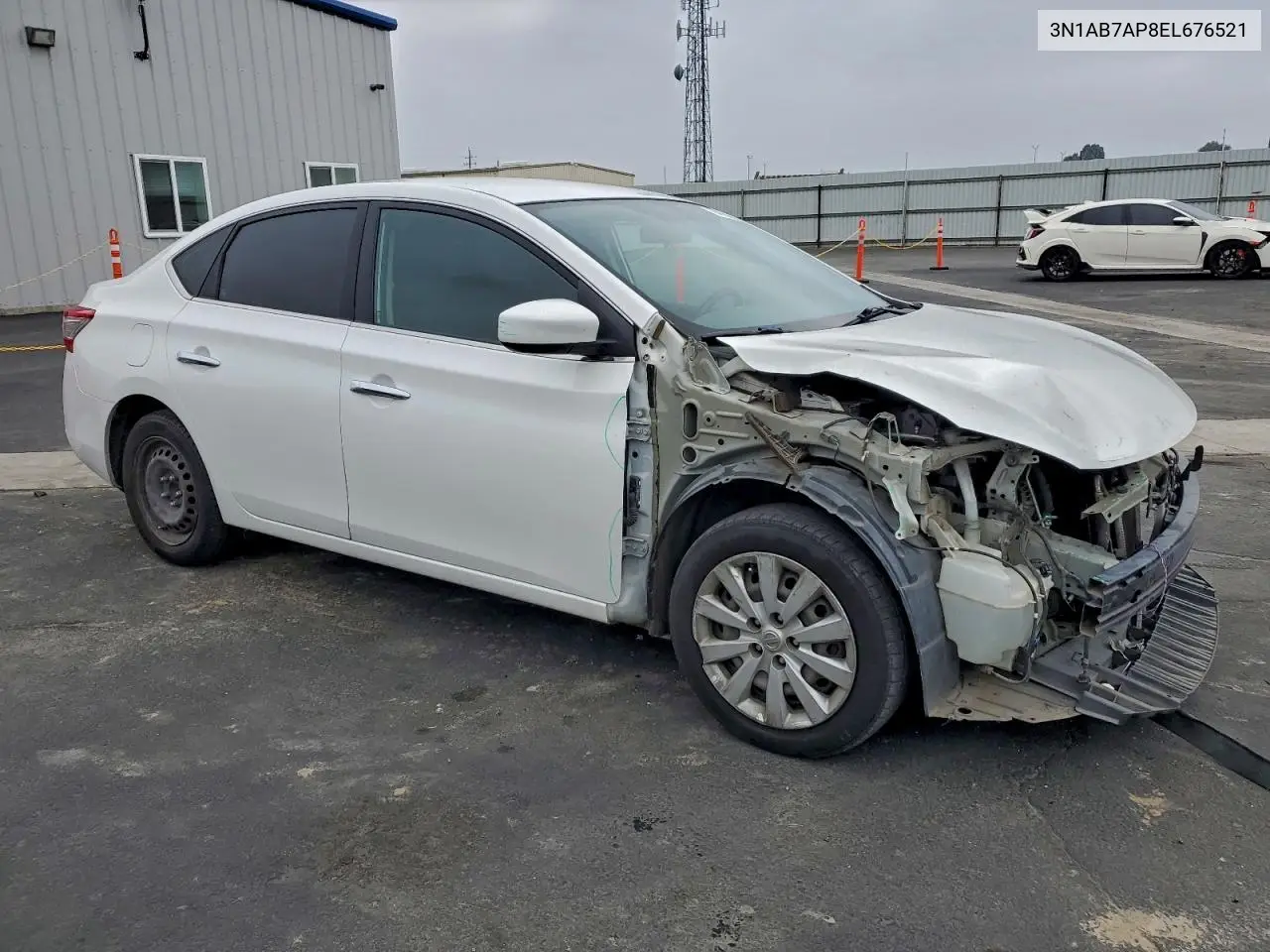 3N1AB7AP8EL676521 2014 Nissan Sentra S