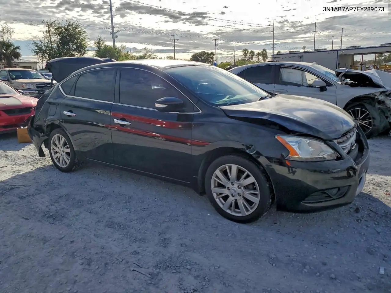 3N1AB7AP7EY289073 2014 Nissan Sentra S