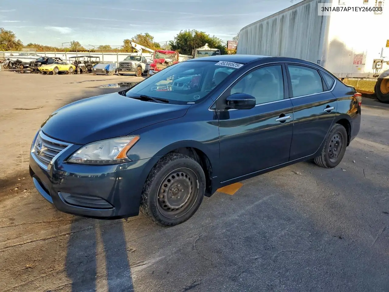 3N1AB7AP1EY266033 2014 Nissan Sentra S