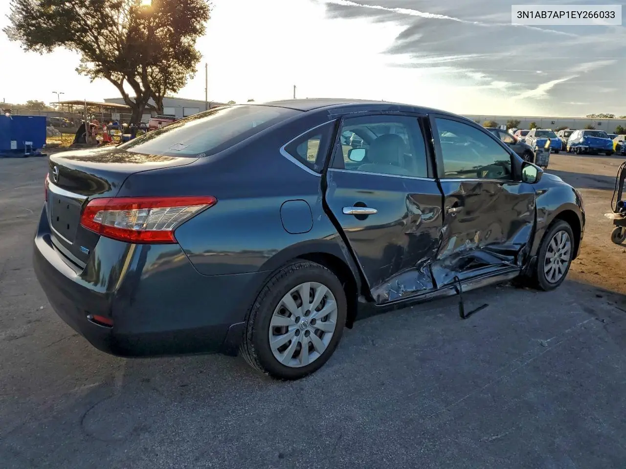 3N1AB7AP1EY266033 2014 Nissan Sentra S