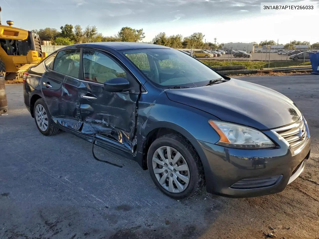3N1AB7AP1EY266033 2014 Nissan Sentra S