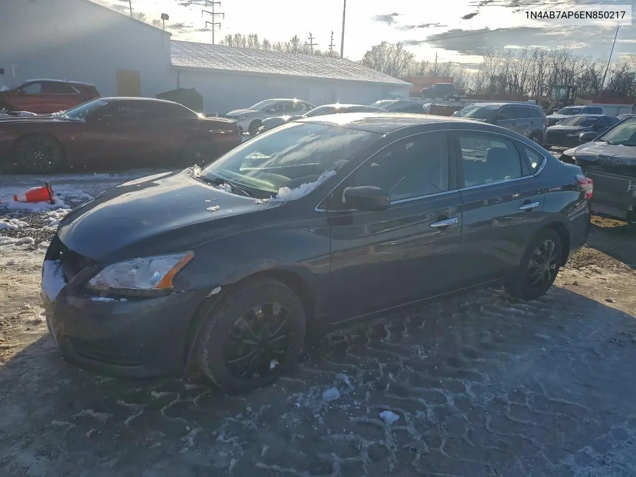 1N4AB7AP6EN850217 2014 Nissan Sentra S