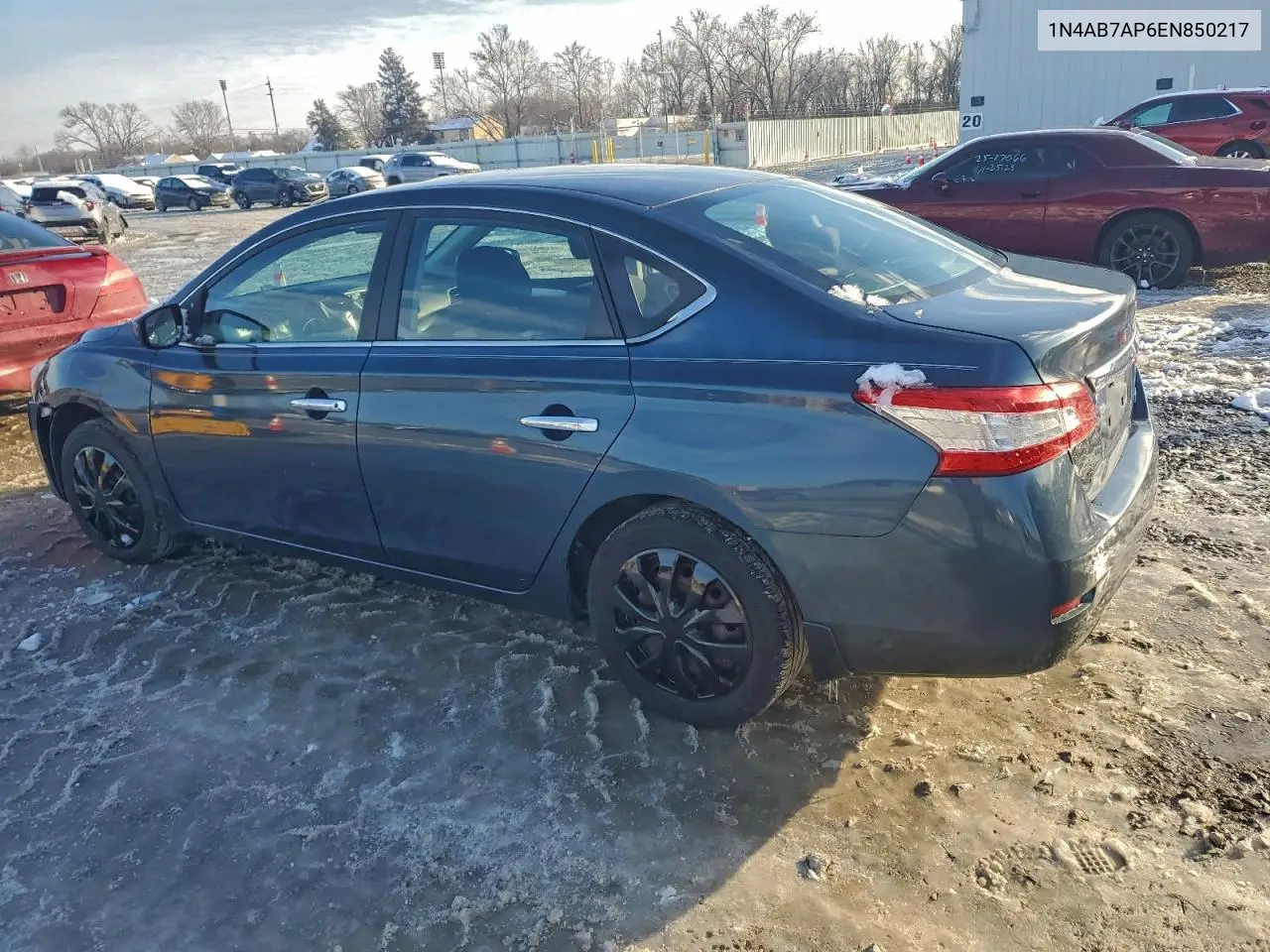 1N4AB7AP6EN850217 2014 Nissan Sentra S