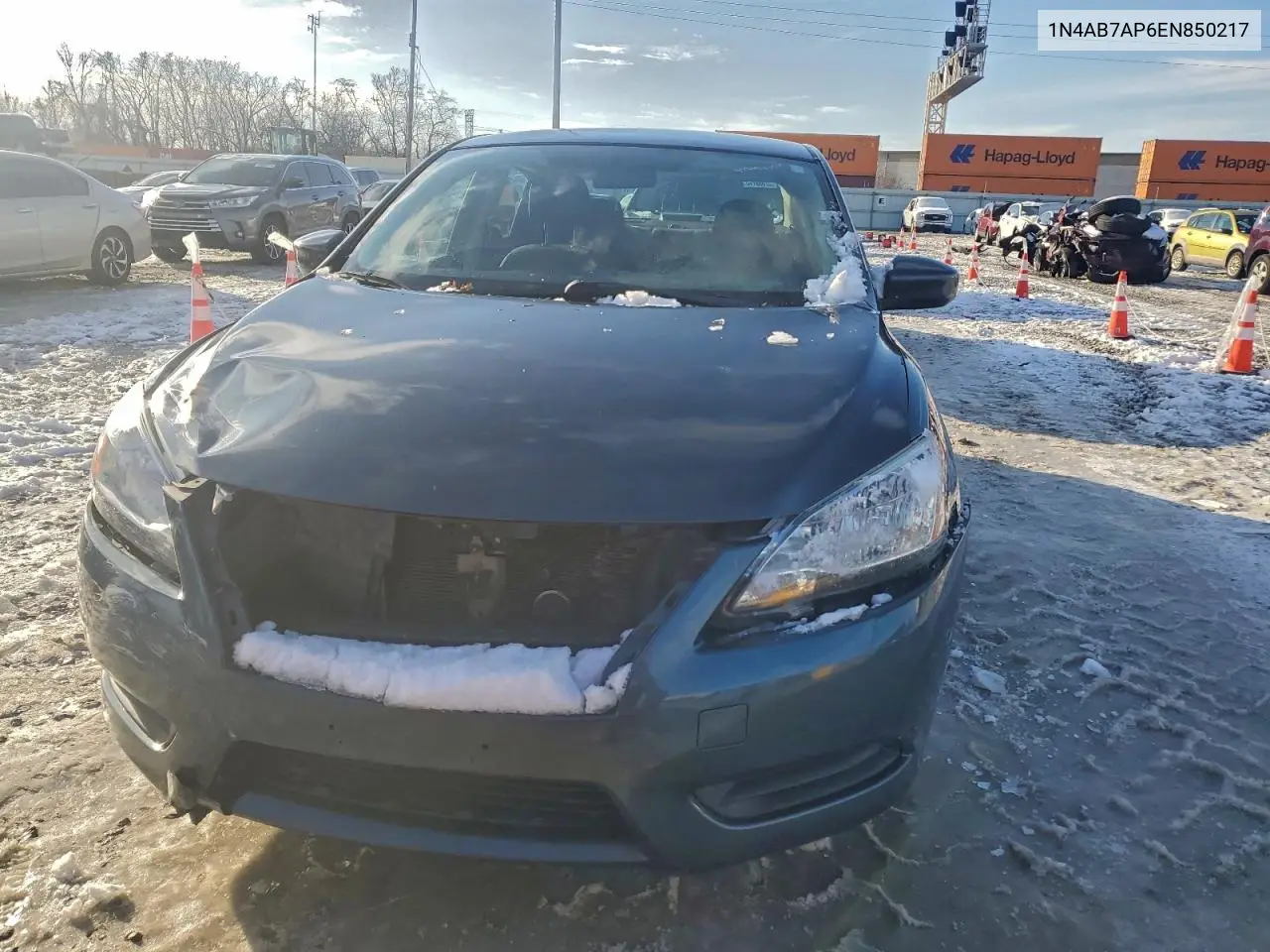 1N4AB7AP6EN850217 2014 Nissan Sentra S