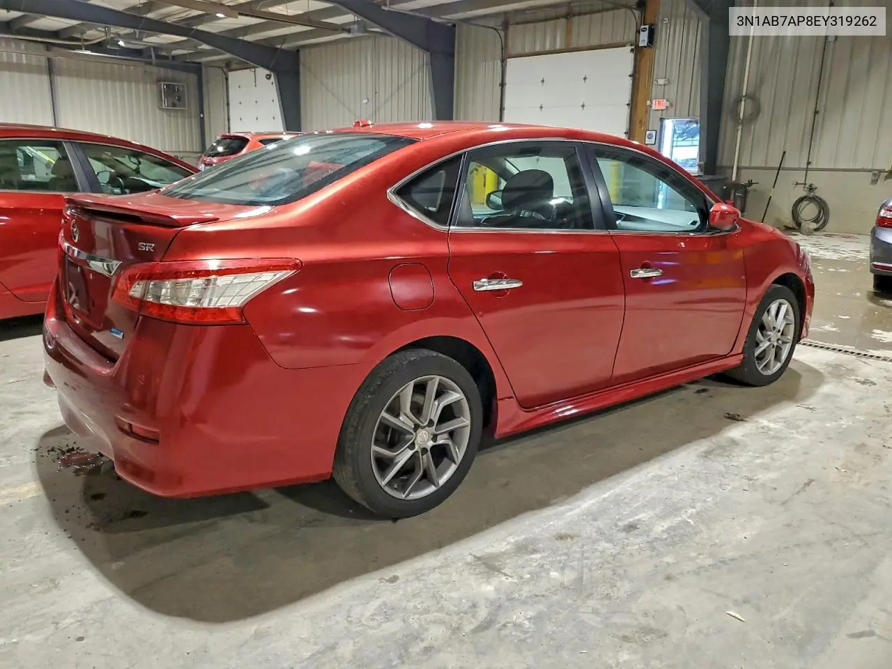 3N1AB7AP8EY319262 2014 Nissan Sentra S