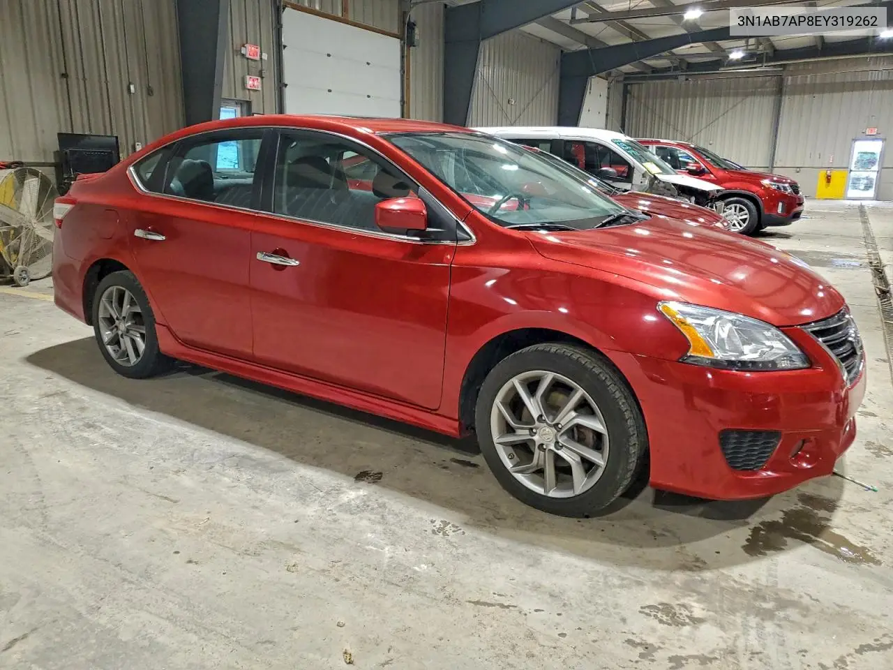 3N1AB7AP8EY319262 2014 Nissan Sentra S