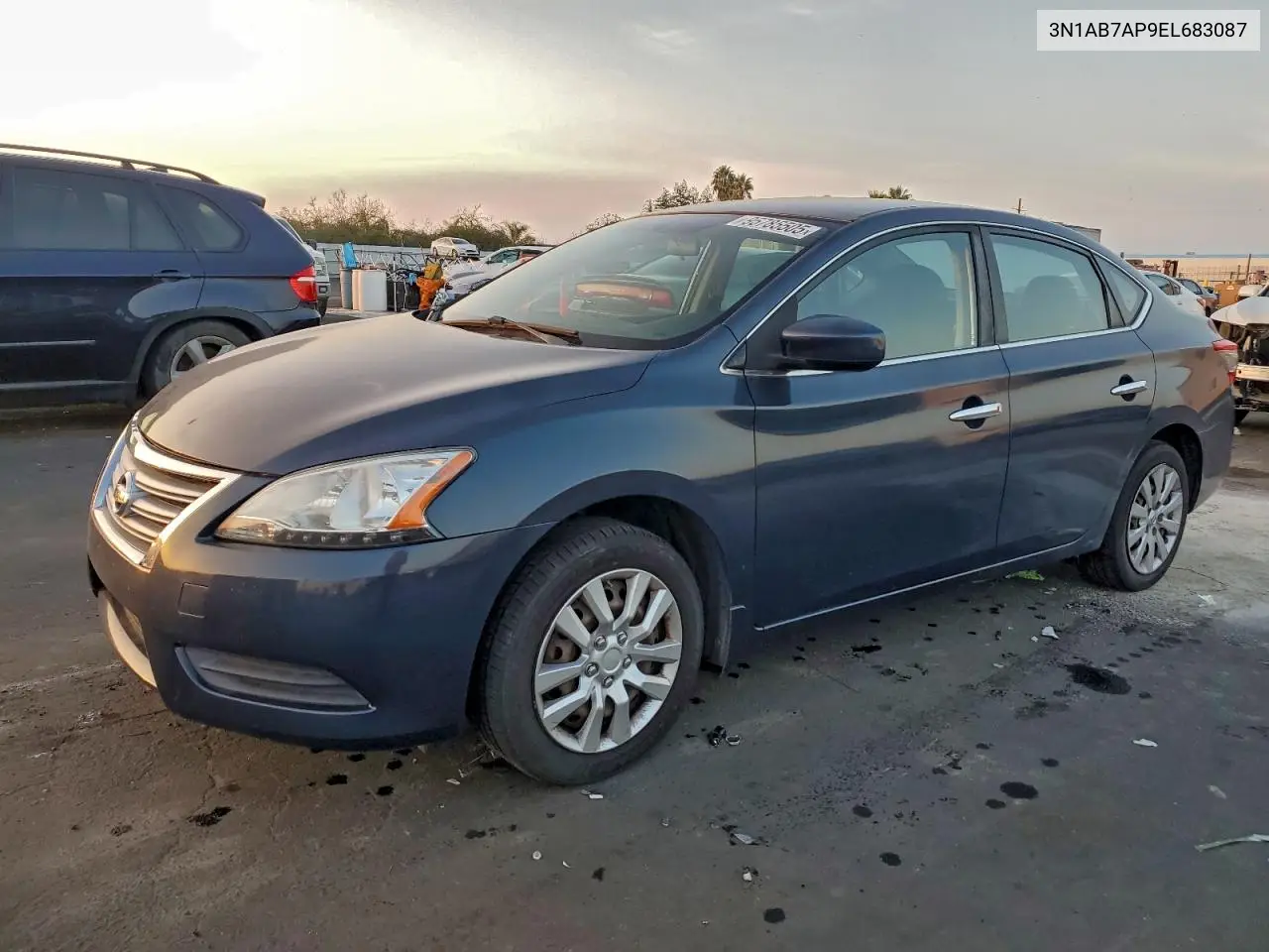 3N1AB7AP9EL683087 2014 Nissan Sentra S