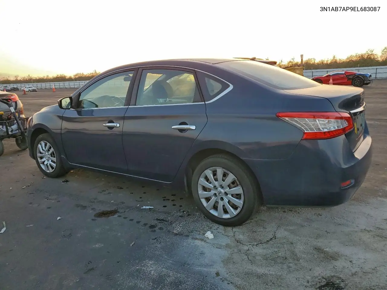 3N1AB7AP9EL683087 2014 Nissan Sentra S