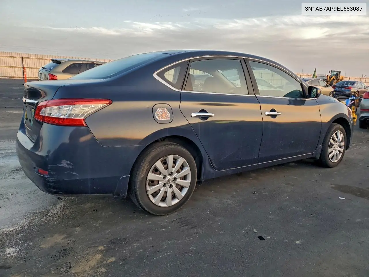3N1AB7AP9EL683087 2014 Nissan Sentra S