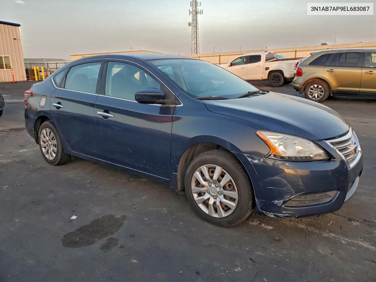3N1AB7AP9EL683087 2014 Nissan Sentra S