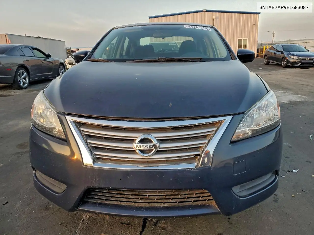 3N1AB7AP9EL683087 2014 Nissan Sentra S