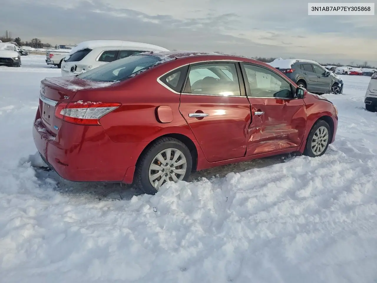 3N1AB7AP7EY305868 2014 Nissan Sentra S