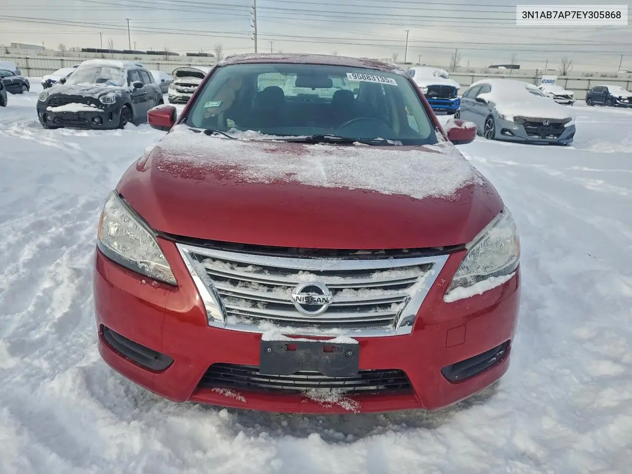 3N1AB7AP7EY305868 2014 Nissan Sentra S