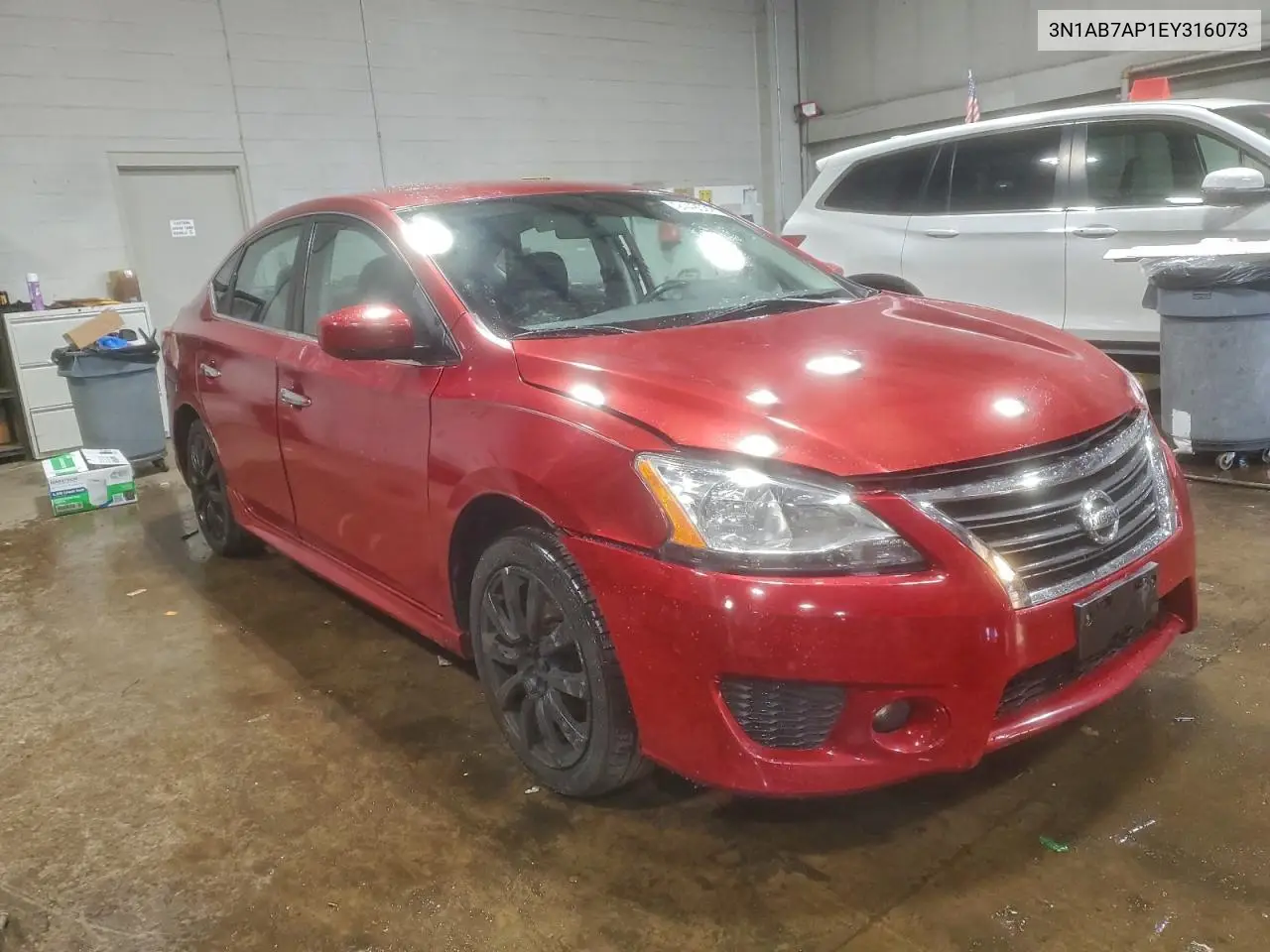 3N1AB7AP1EY316073 2014 Nissan Sentra S