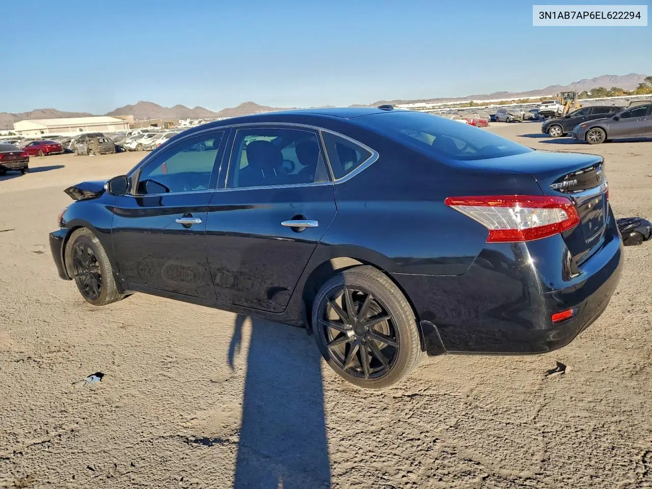 3N1AB7AP6EL622294 2014 Nissan Sentra S