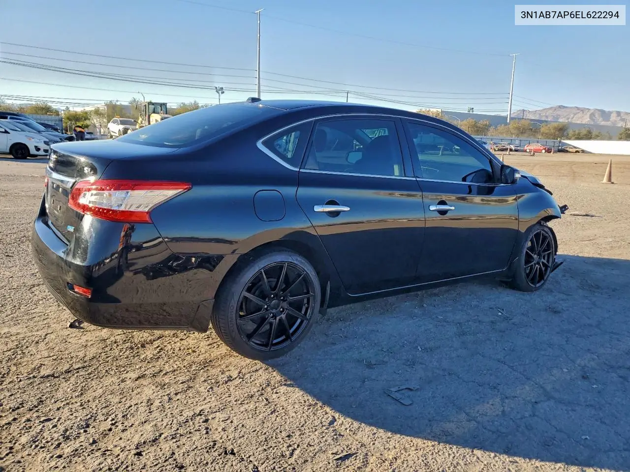 3N1AB7AP6EL622294 2014 Nissan Sentra S