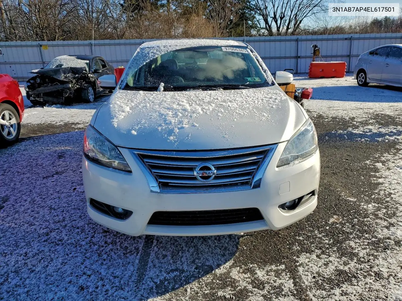 3N1AB7AP4EL617501 2014 Nissan Sentra S