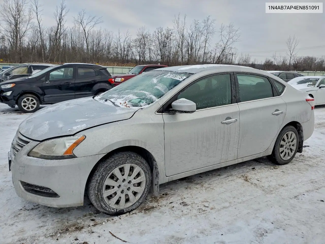 1N4AB7AP4EN851091 2014 Nissan Sentra S