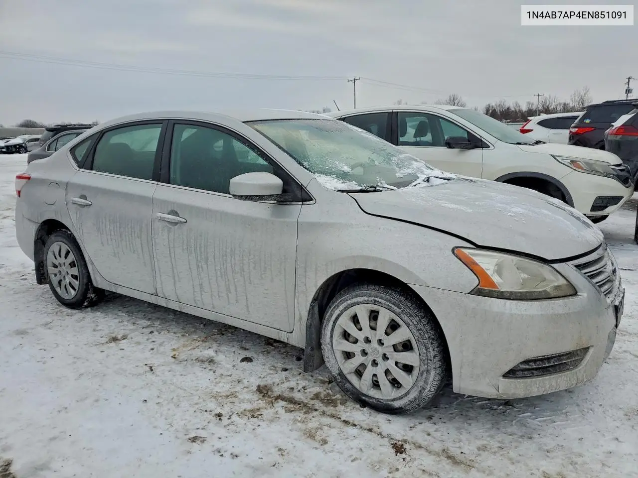 1N4AB7AP4EN851091 2014 Nissan Sentra S