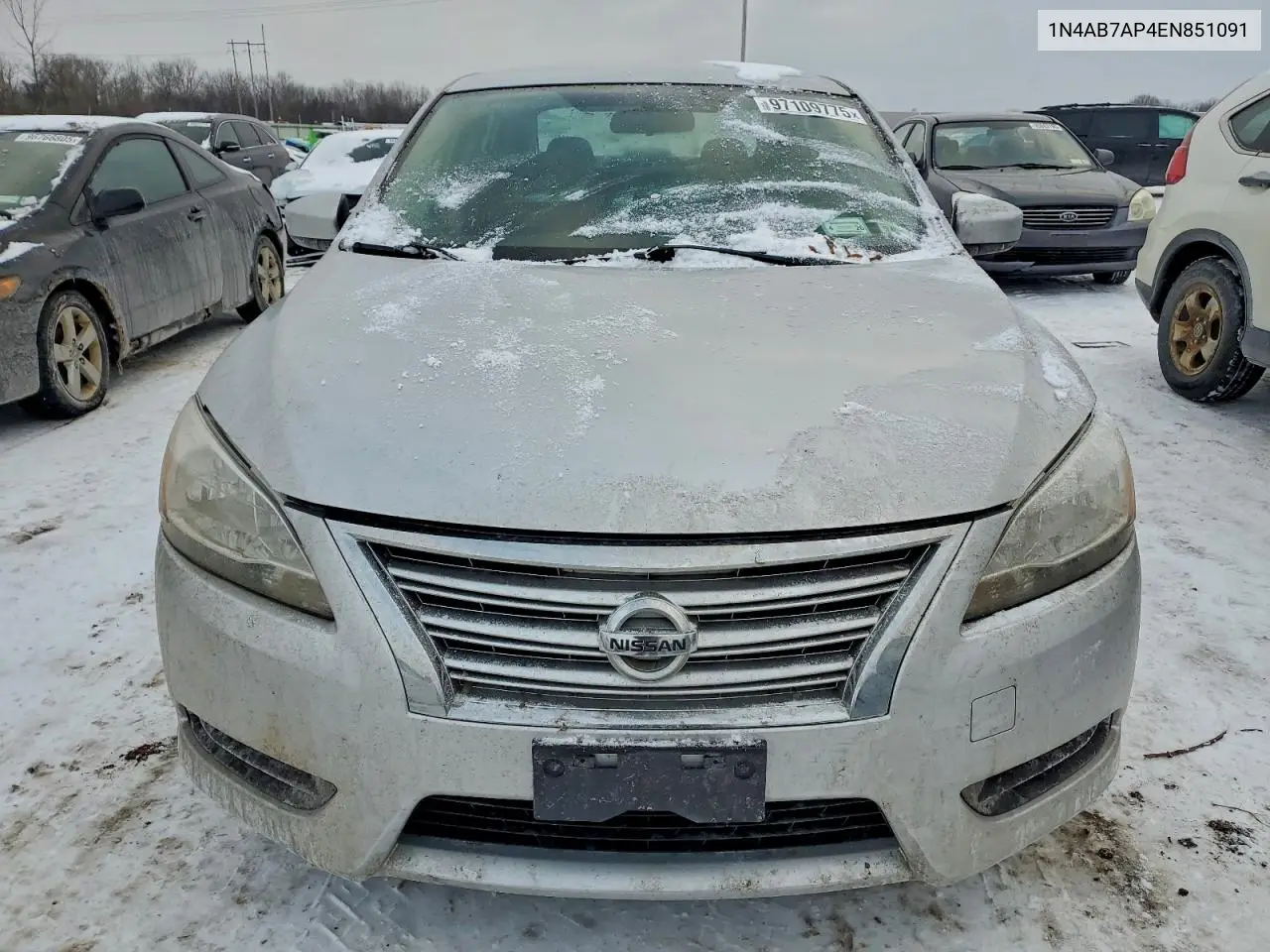 1N4AB7AP4EN851091 2014 Nissan Sentra S