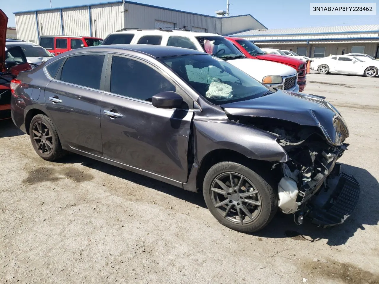 3N1AB7AP8FY228462 2015 Nissan Sentra S