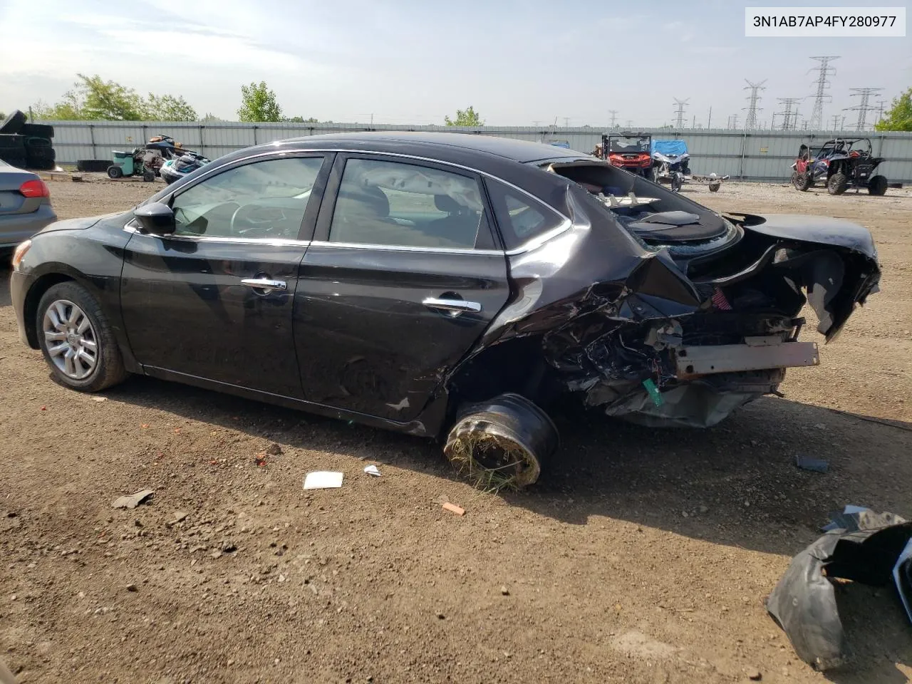 3N1AB7AP4FY280977 2015 Nissan Sentra S