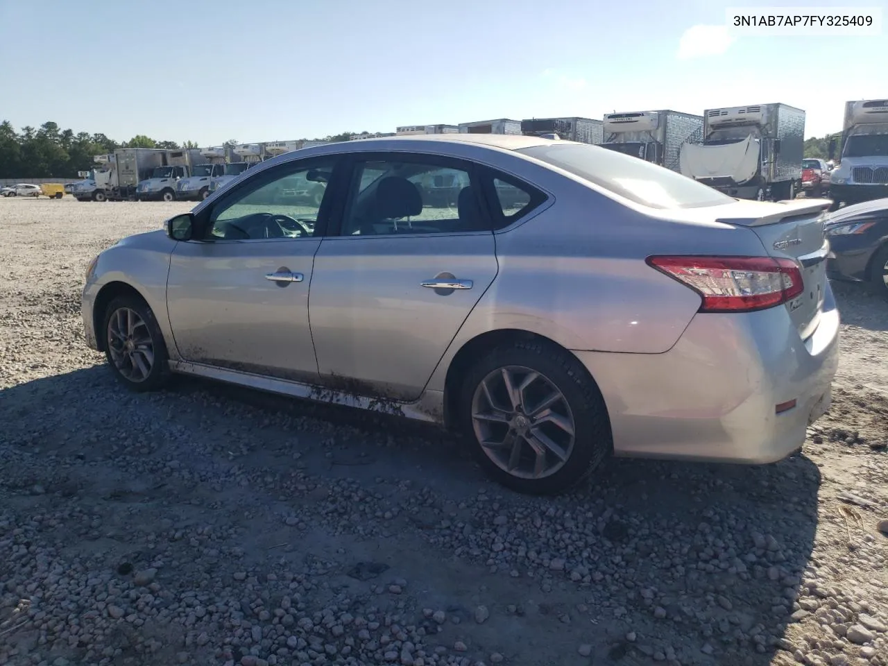 2015 Nissan Sentra S VIN: 3N1AB7AP7FY325409 Lot: 55512194