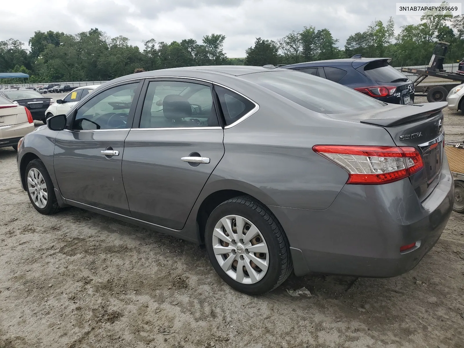 3N1AB7AP4FY269669 2015 Nissan Sentra S