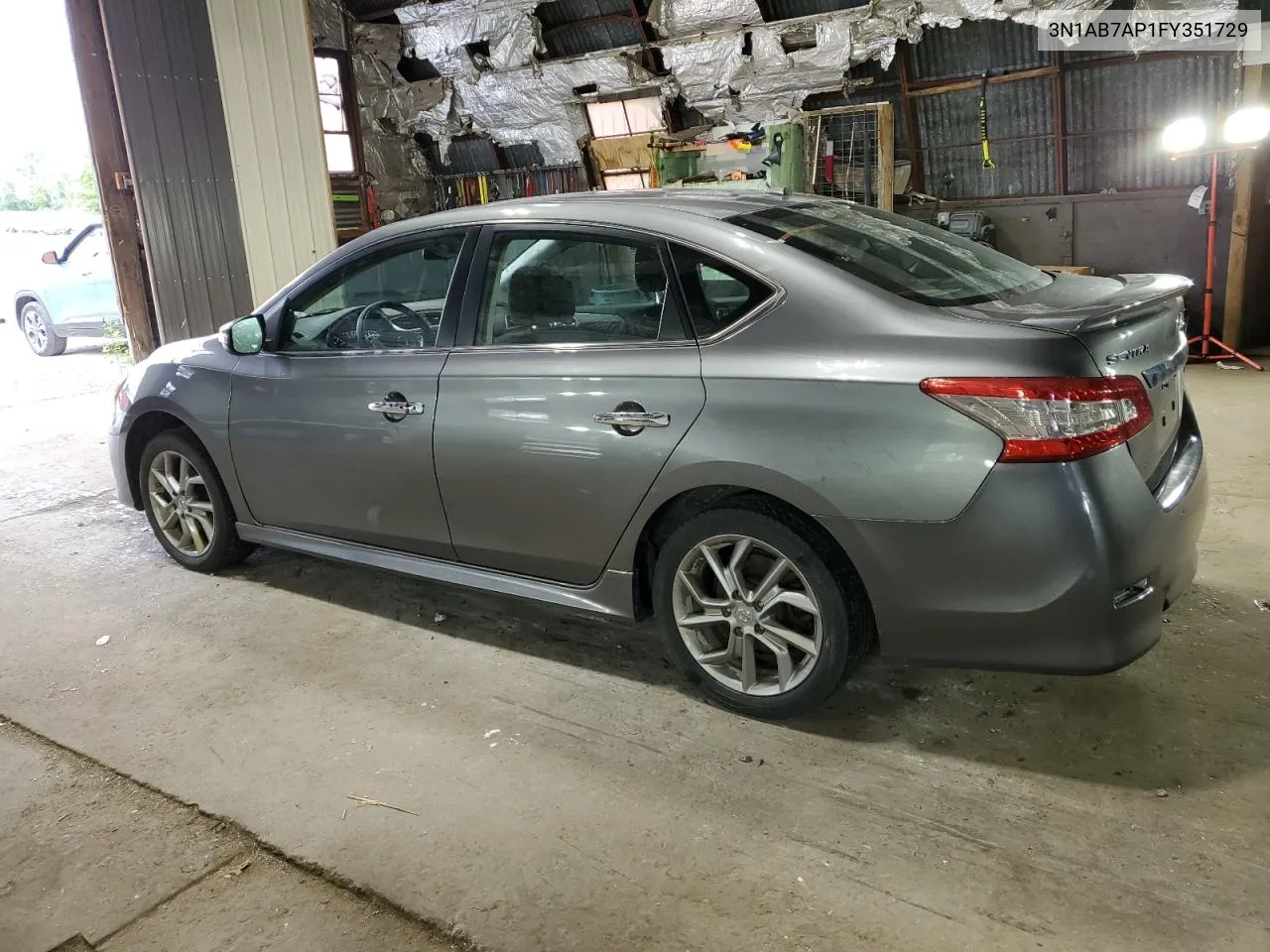 2015 Nissan Sentra S VIN: 3N1AB7AP1FY351729 Lot: 58403574