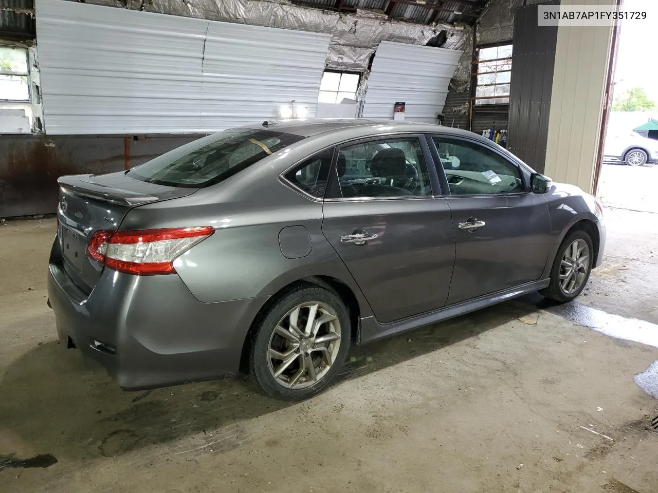 2015 Nissan Sentra S VIN: 3N1AB7AP1FY351729 Lot: 58403574