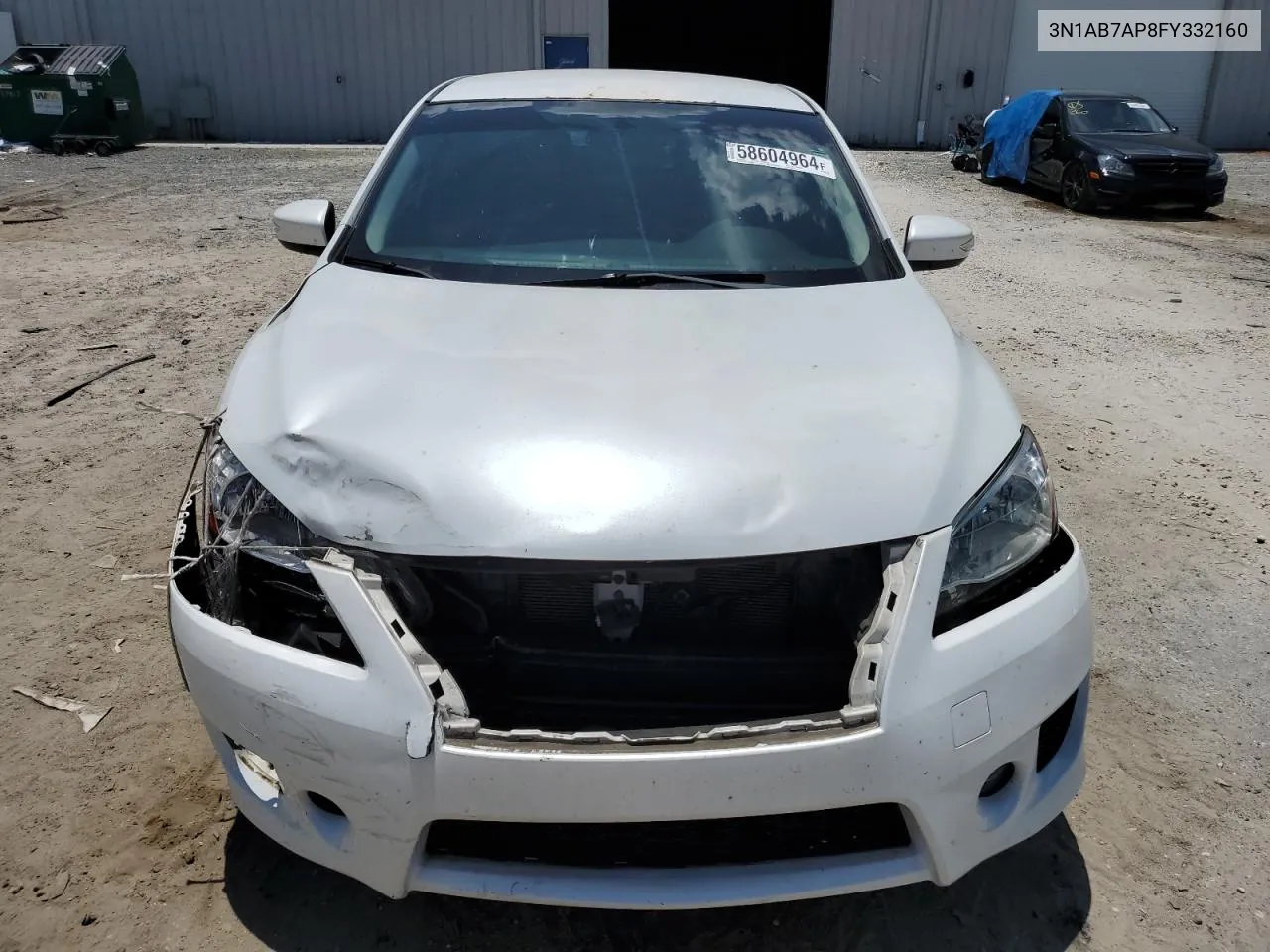 3N1AB7AP8FY332160 2015 Nissan Sentra S