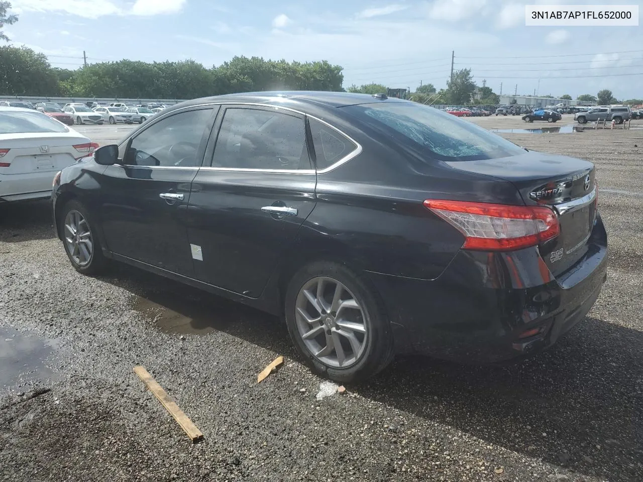 2015 Nissan Sentra S VIN: 3N1AB7AP1FL652000 Lot: 60047964