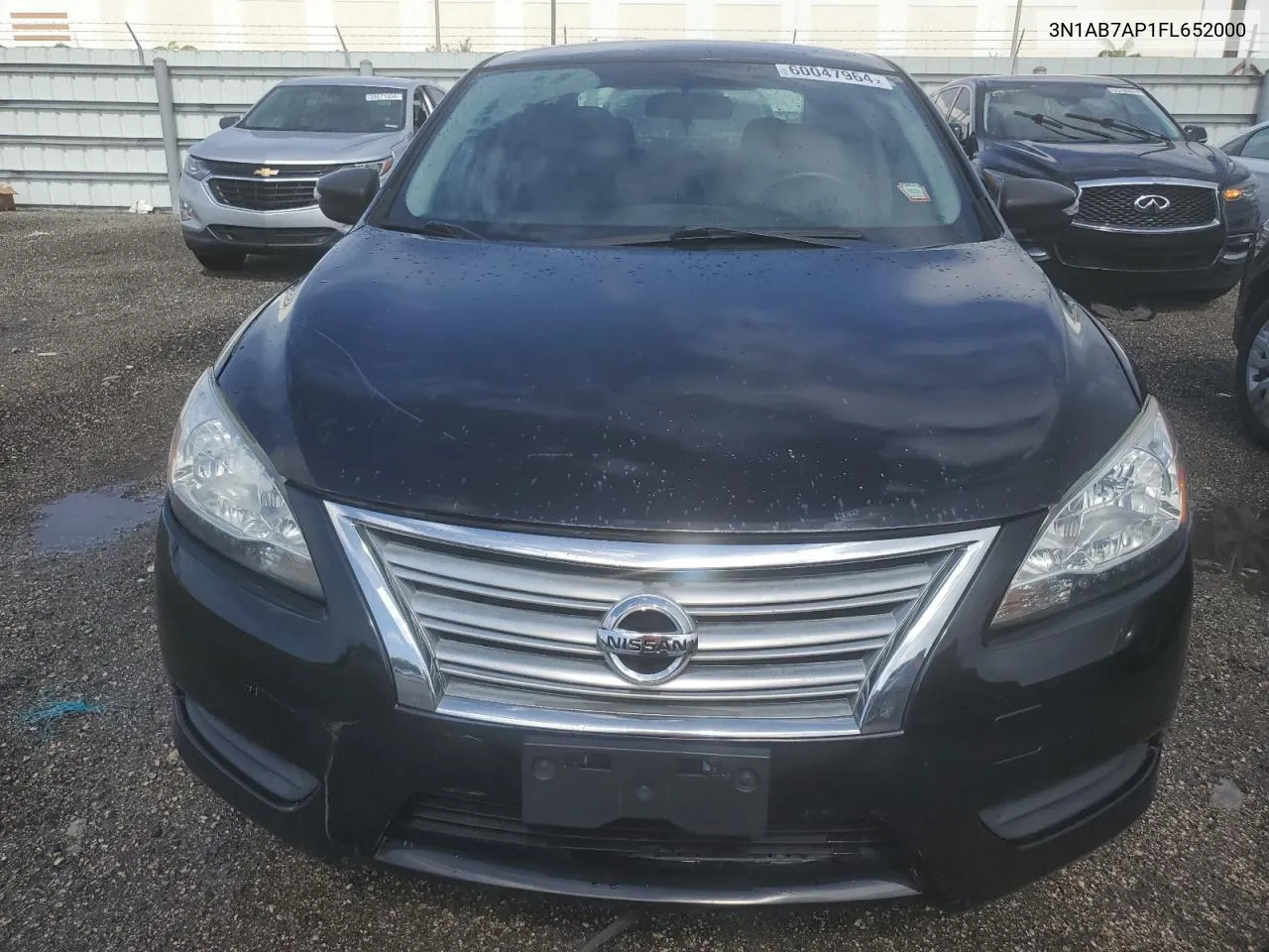 3N1AB7AP1FL652000 2015 Nissan Sentra S