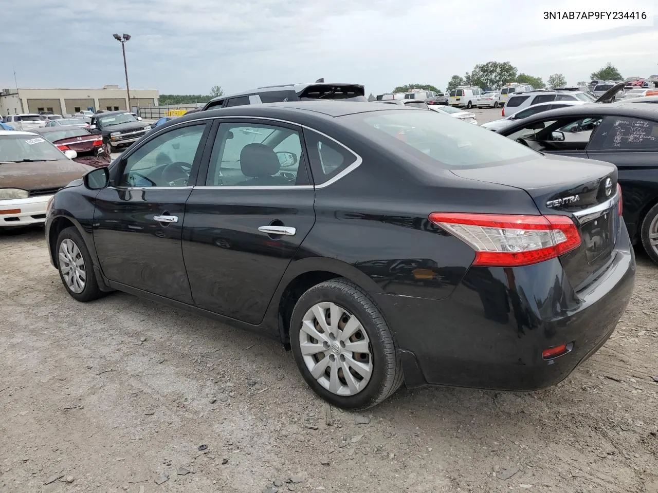 2015 Nissan Sentra S VIN: 3N1AB7AP9FY234416 Lot: 60477314