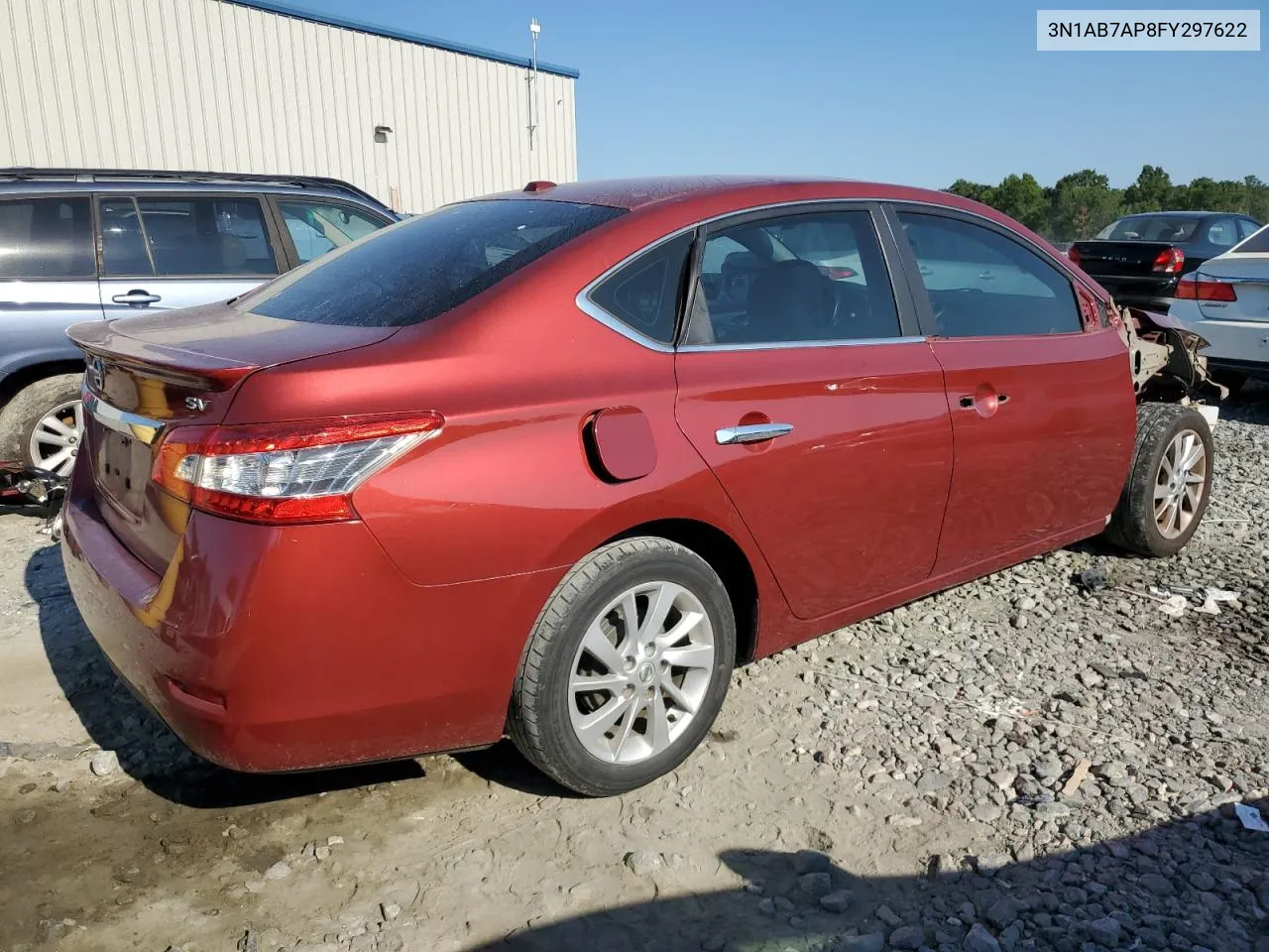 2015 Nissan Sentra S VIN: 3N1AB7AP8FY297622 Lot: 67103774