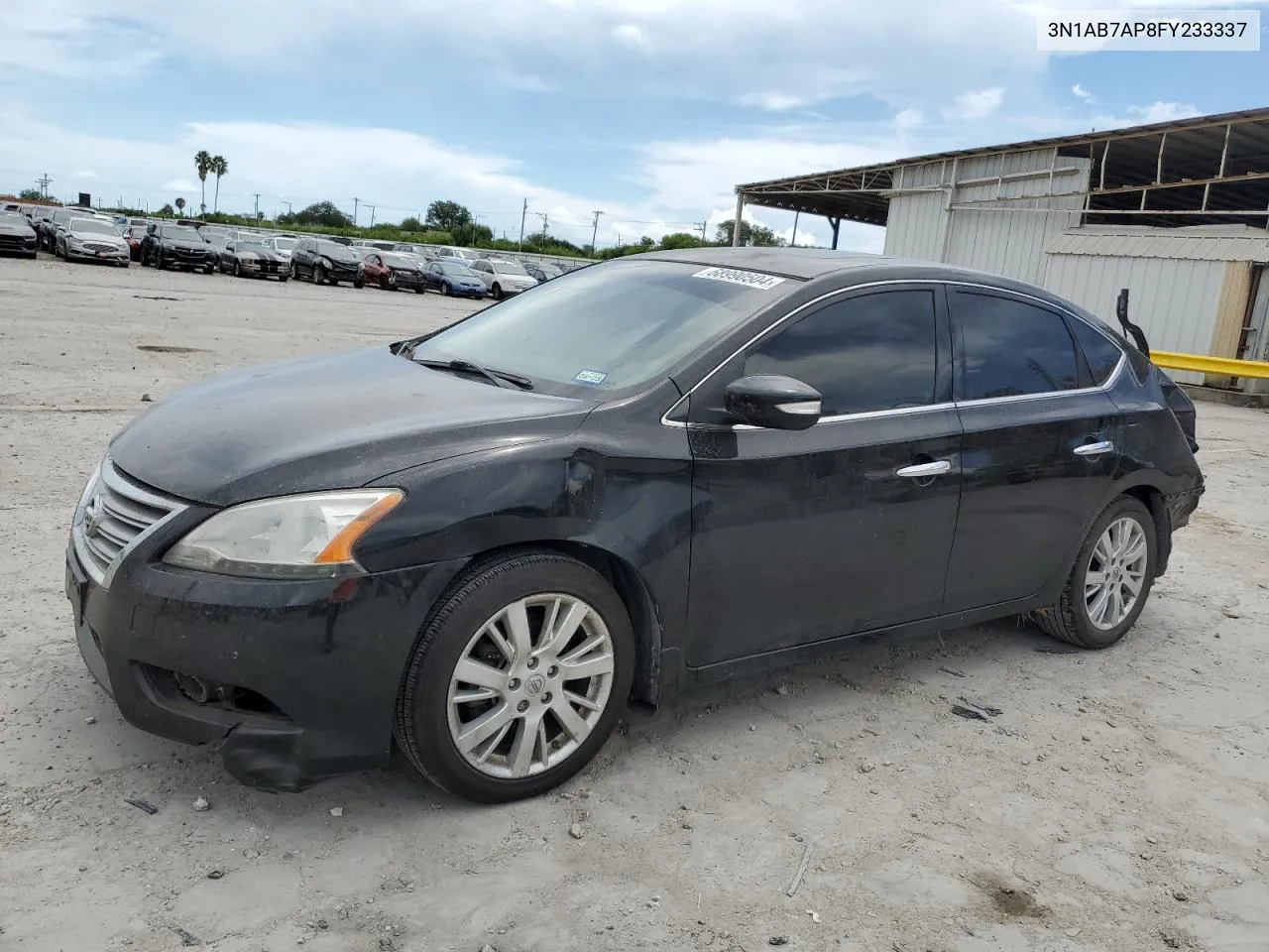 2015 Nissan Sentra S VIN: 3N1AB7AP8FY233337 Lot: 68990504