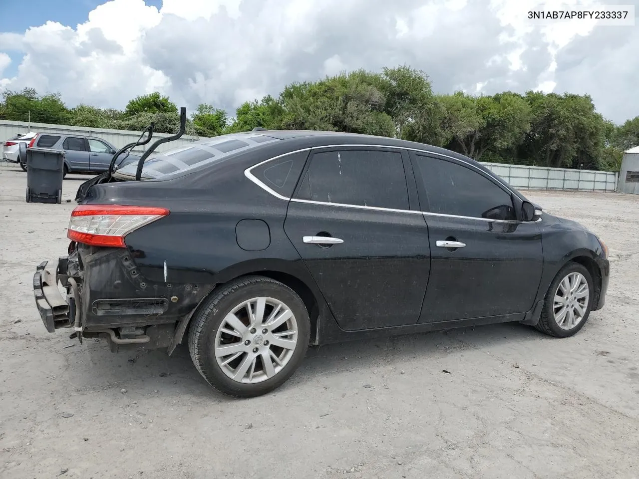 2015 Nissan Sentra S VIN: 3N1AB7AP8FY233337 Lot: 68990504