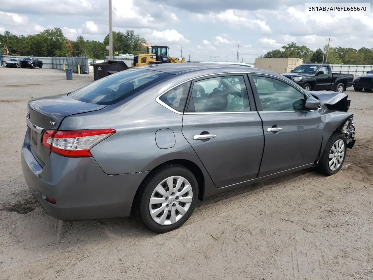 3N1AB7AP6FL666670 2015 Nissan Sentra S