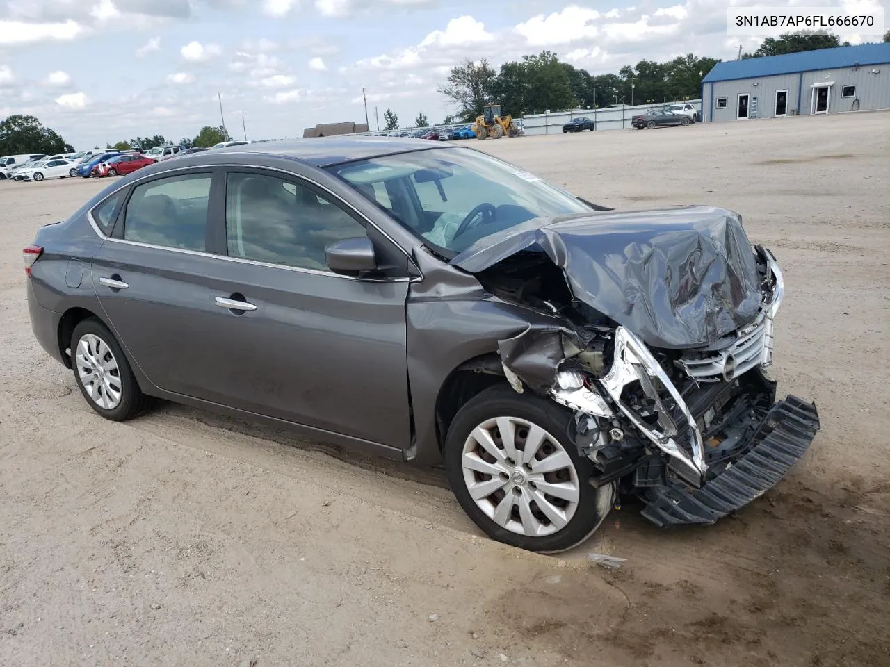 2015 Nissan Sentra S VIN: 3N1AB7AP6FL666670 Lot: 69639624