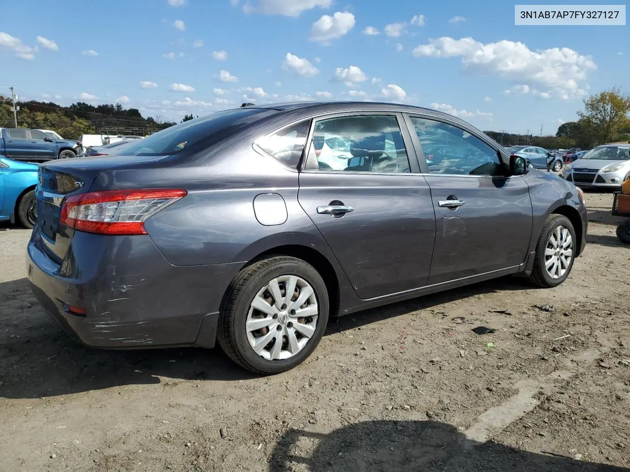 3N1AB7AP7FY327127 2015 Nissan Sentra S