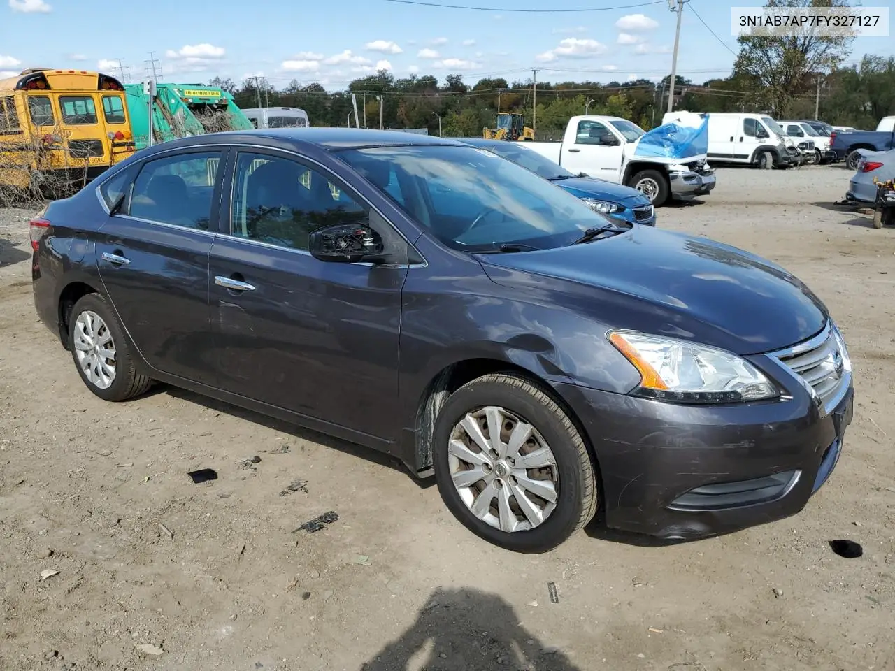 3N1AB7AP7FY327127 2015 Nissan Sentra S