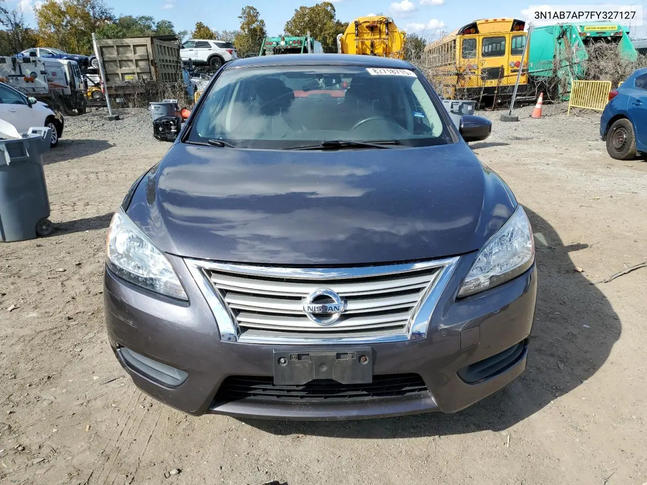 3N1AB7AP7FY327127 2015 Nissan Sentra S