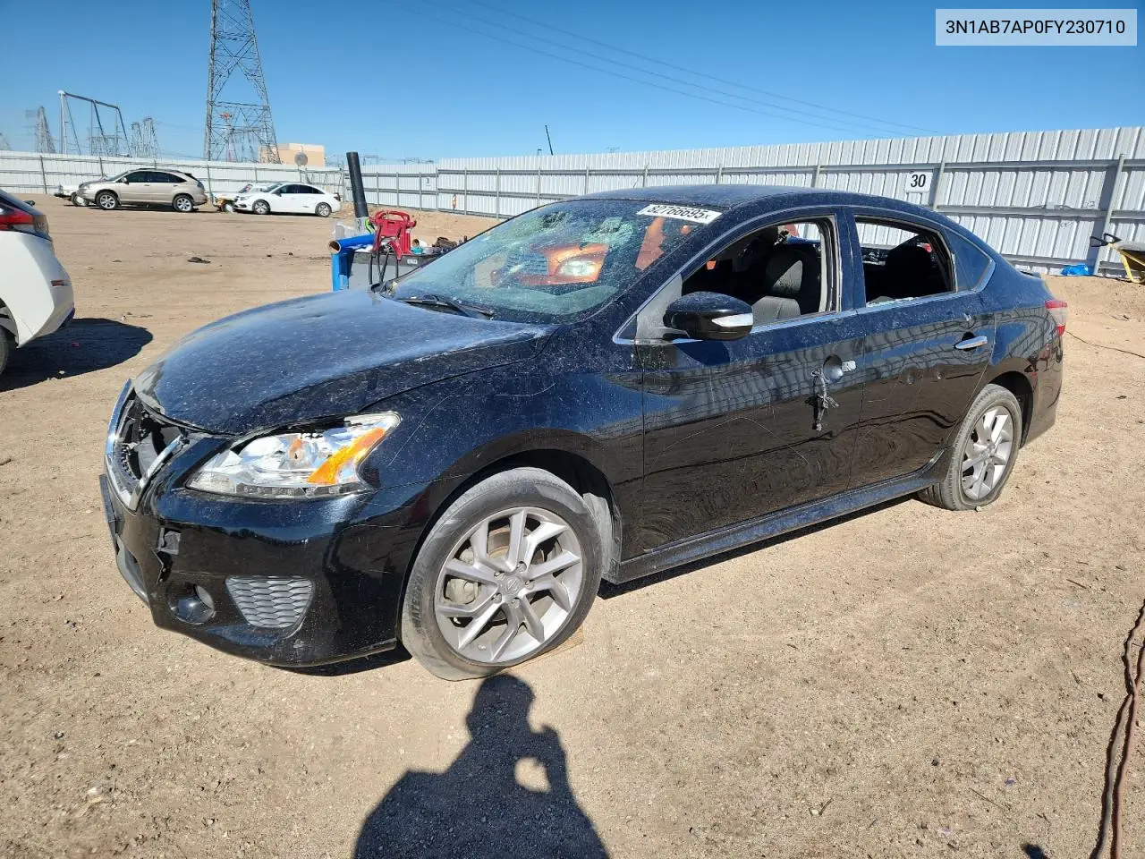 3N1AB7AP0FY230710 2015 Nissan Sentra S